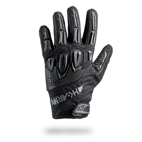 HK ARMY Hardline Armored Glove (Full Finger) - Blackout