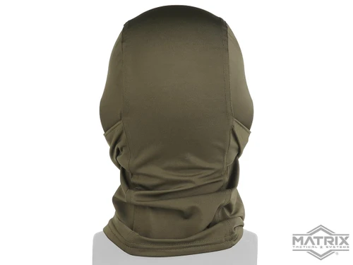 Matrix Knight Balaclava Headgear w/ Mesh Mouth Protector (Color: OD Green)