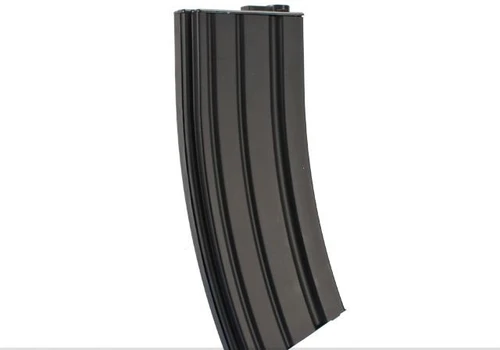 Matrix "Delta" Metal Magazine for M4 Series Airsoft AEG Rifles (Capacity: 450 Round Hi-Cap / Black)
