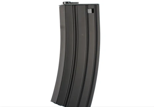 Matrix "Delta" Metal Magazine for M4 Series Airsoft AEG Rifles (Capacity: 450 Round Hi-Cap / Black)