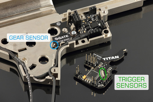 Gate Titan Basic Mosfet Module - V2 Rear wire - AirsoftJunkiez.com