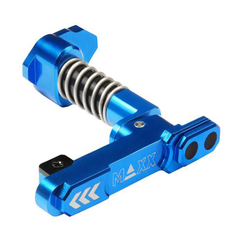 Maxx CNC Aluminum Advanced Magazine Release (Style B) (Blue)