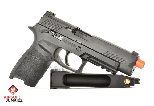 Sig Proforce M17 CO2 Blowback Pistol - Black - AirsoftJunkiez.com