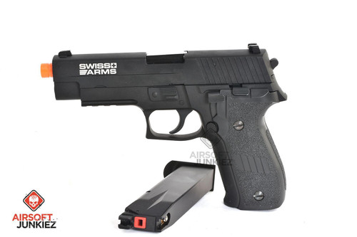 Swiss Arms Licensed 226 Airsoft Gas Blowback GBB Pistol