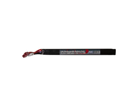 ASG 11.1V 1500mAh 15C Lipo T-Plug Airsoft Battery (19368)