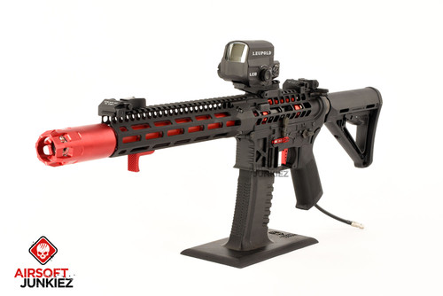 AIRSOFT リチウムイオンファン ハンドル付き AirsoftJunkiez Custom Expert Series: Bio Hazard Blood