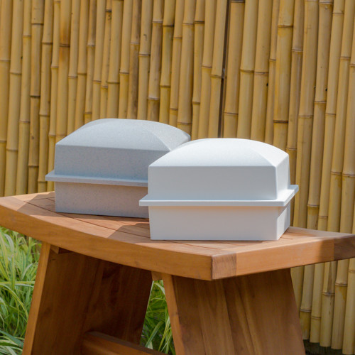 Crowne Compact Urn Vault for Box of Ashes or Temporary Container