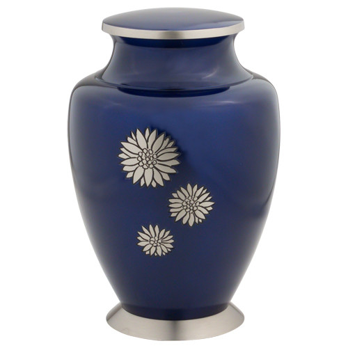Flowers of Peace Cremation Urn for Ashes