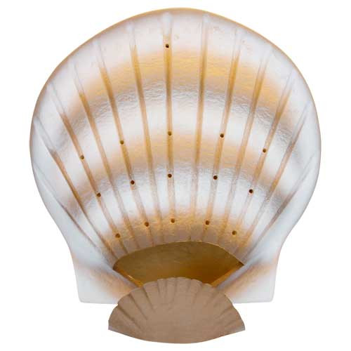 The Shell Biodegradable Urn for Ashes - Pearl