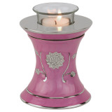 Grace Dark Pink Tealight Urn