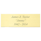 Engraved Gold Plate (Sold Separately)