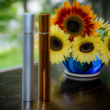 Brass Keepsake Scattering Tube - Howard Miller - Shown with Matching Silver - Sold Separately