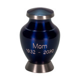 Flowers of Peace Keepsake Urn - Shown with Optional Direct Engraving