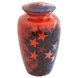 Stars & Stripes Cremation Urn