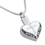Cross My Heart Cremation Jewelry