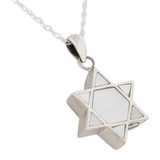 Star of David Necklace for Ashes