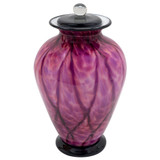 Arioso Hand Blown Glass Cremation Urn