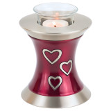 Loving Hearts Tealight Urn