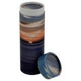 Ocean Sunset Scattering Tube Medium with Lid Removed