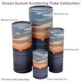 Ocean Sunset Scattering Tube Collection - Pieces Sold Separately