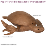 Paper Turtle Biodegradable Urn Collection - Pieces Sold Separately