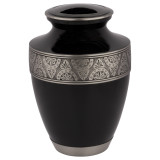 Regent Black Brass Urn