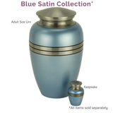 Blue Satin Collection - Pieces Sold Separately