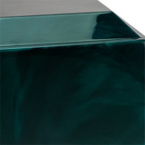Magna Green Cultured Marble Urn - Close Up