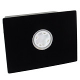 Grant Cultured Marble Urn- Dark Green - Bottom Opening in Base