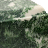 Emerald Olympus Cultured Marble Urn for Ashes Close Up
