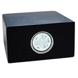 Indigo Cultured Marble Urn - Bottom Opening