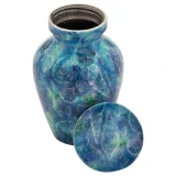 Seashell Whisper Keepsake Urn - Shown with Lid Off