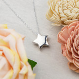 Star Pendant and Necklace for Ashes