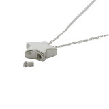 Star Pendant and Necklace for Ashes - Opening Shown