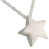 Sterling Silver Star Necklace Pendant