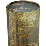 Close Up Autumn Woods Scattering Tube for Ashes