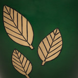 Strong Tree Brass Urn - Close Up Detail Shown