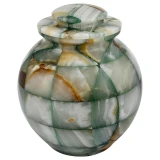 Mosaic Green Onyx Cremation Urn