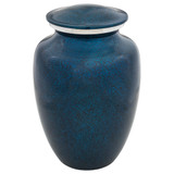 Starry Night Blue Urn for Ashes - Extra Large