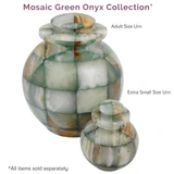 Mosaic Green Onyx Collection - Pieces Sold Separately