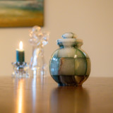 Mosaic Green Onyx Extra Small Urn