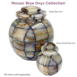 Mosaic Blue Onyx Collection - Pieces Sold Separately
