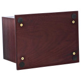 Choose A Medallion Wood Urn - Opening Detail