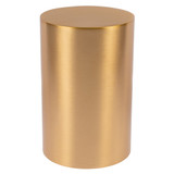 Bronze Cylinder Urn - Gold