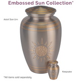 Embossed Sun Collection - Pieces Sold Separately