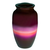Sunset Sail Cremation Urn - Back View