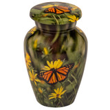 Monarch Butterfly Keepsake Urn - Another View