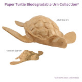 Paper Turtle Biodegradable Urn Collection (Items Sold Separately)