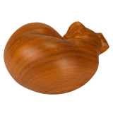 Sleeping Dog Pet Urn - Back View