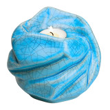 Inner Light Ceramic Tealight Urn - Blue